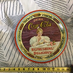 COCA-COLA 75th ANNIVERSARY TRAY COCA COLA , INC 1901-1976 Numbered