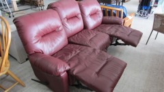 Double Leather Recliner***MANAGER'S ONLINE SPECIAL OF THE WEEK***