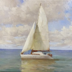 Sailing the Open Sea Hanging Wall Art