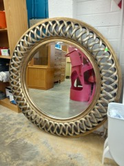 Large Round Mirror
