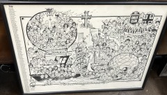 CrestClub Montreal Vintage Print