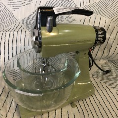 Vintage Sunbeam Mixmaster 12 speed blender w\/ bowl. Tested working