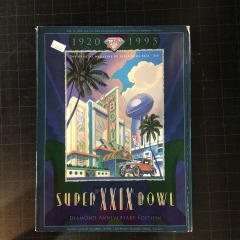 Super Bowl XXIX 29 Program 49ers Chargers