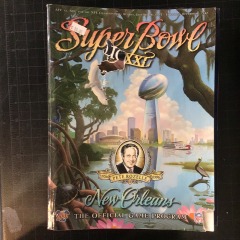 Super Bowl XXXL New Orleans Program Green Bay Packers New England Patriots