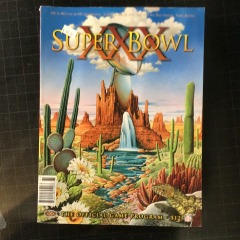 1996, Super Bowl XXX, Official Program (Cowboys \/ Steelers) Vintage