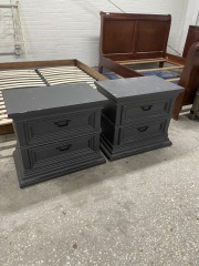 Grey Hibriten Nightstand (each)