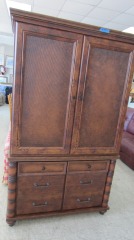 Pocket Door TV Cabinet