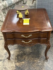 Brown Century End Table