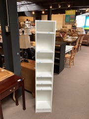 White Book Shelf