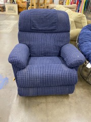 Navy Laz-E-Boy Rocing Recliner