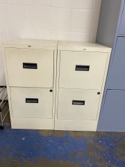 Ivory HON 2 Drawer Filing Cabinet