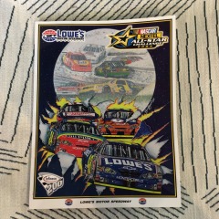 Race Program Package w\/Poster NASCAR Nextel ALLSTAR CHALLENGE 2004 Lowes