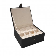 3550 R12 | QUINCE Leather Jewelry Box
