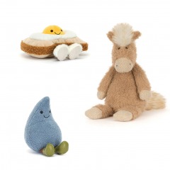 3542 R12 | JELLYCAT Plushies Trio