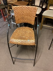 Wicker Barstool