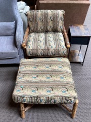 Armchair + Ottoman