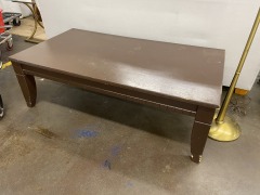Coco Brown Painted Coffee Table