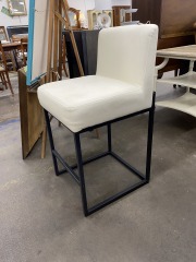Modern White Barstool