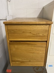 Lil Wood Two Drawer Filing Cabinet