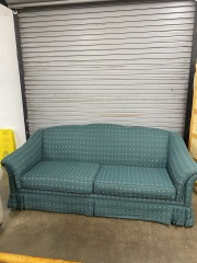 Forest Green Cottage Core Couch