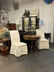 Tropical Upholstered Dining Chairs (Each)