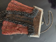 Vintage 1920's Beaded Fringe Purse