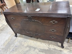 French Provincial Antique Bombay Chest