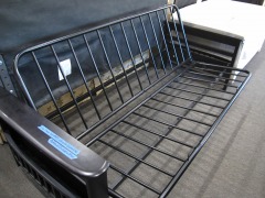 Wood & Metal Frame Futon