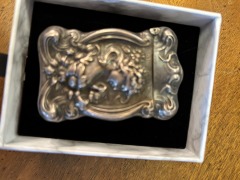 Antique match safe