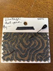 Vintage hat pin
