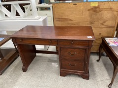 Cherry Desk w\/ File Storage