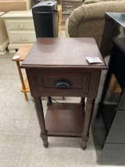 Small Wooden End Table