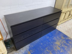 IKEA MALM 6 Drawer Dresser