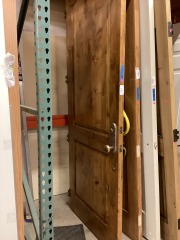 Brwon Door