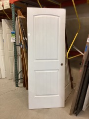 White Stripe Door