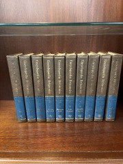 Blue Spined Encyclopedia Britannica Collection