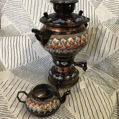 Russian tea pot vintage