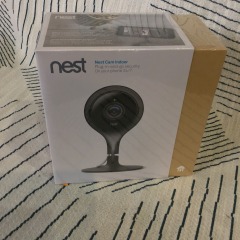 NEST Cam Indoor Smart Security Camera Model NC1102ES - Sealed NEW