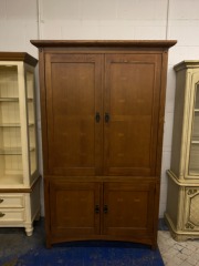 Mission Style Entertainment Armoire