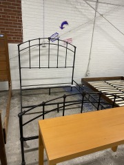 Shabby Chic Full Metal Bed Frame