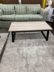 Modern Driftwood Look Coffee Table
