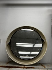 Vintage Round Illuminated Design Mirror