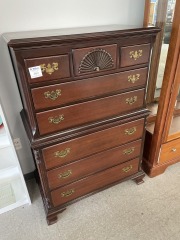 Cherry 8 Drawer Dresser