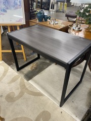 Grey Wash Modern Minimalist Desk