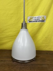 Hunter Bluff View White Island Pendant LIght