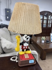 Mickey Mouse Phone Lamp