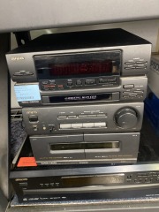 Aiwa CX-N350MU Stereo System 3CD Changer Cassette Deck AM FM