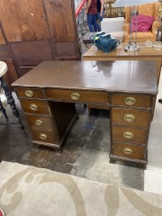 Cute Vintage Wood Writing Desk