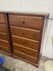 Simple 5 Drawer Dresser (Each)