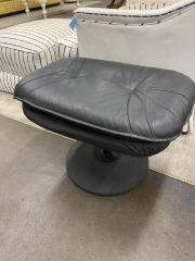 Black Footstool